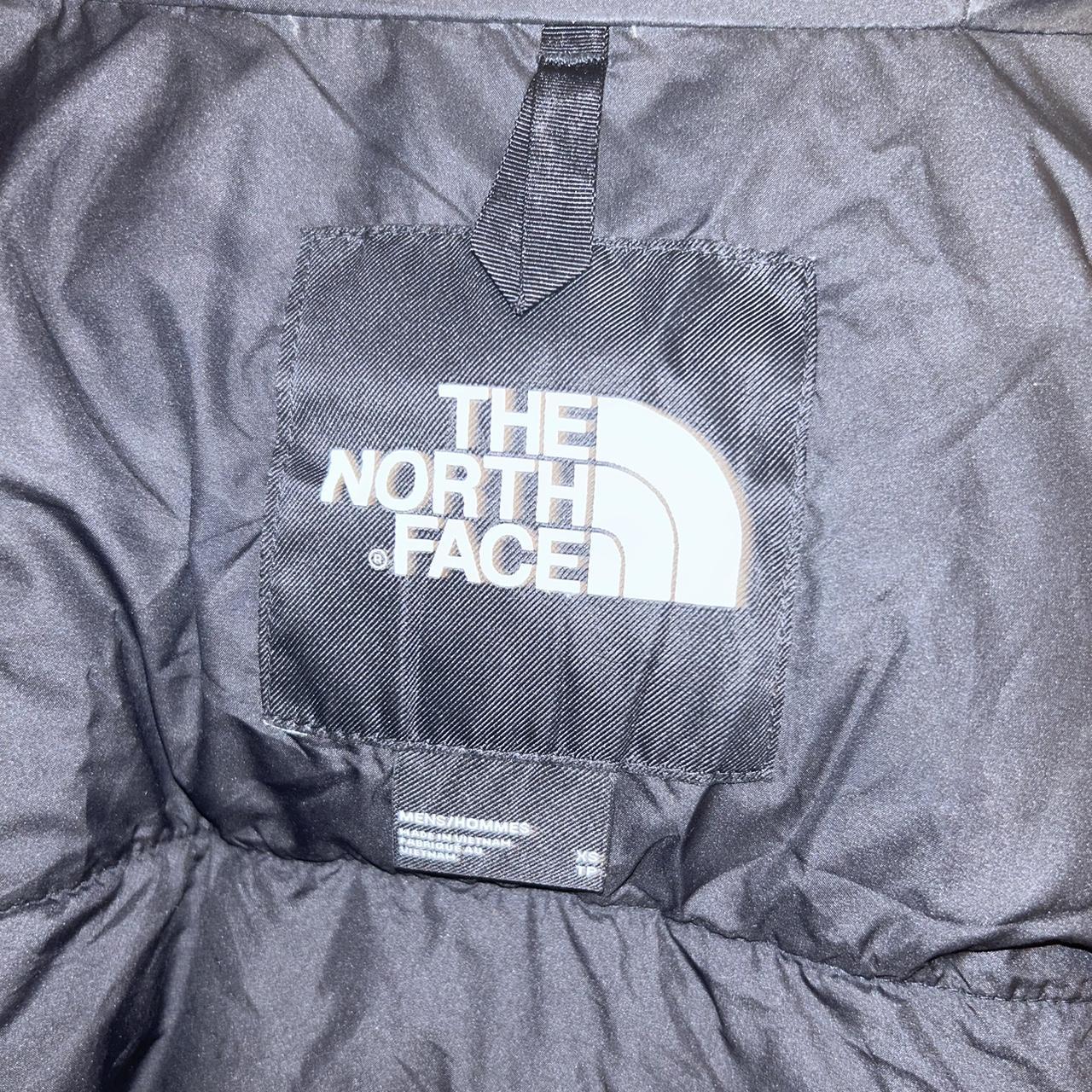 red and black the north face in size mens xs only... - Depop