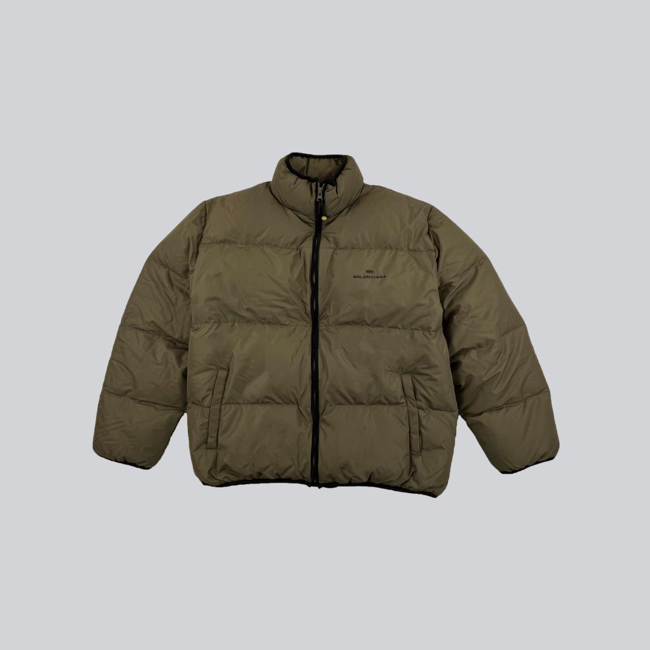 balenciaga jacket mens olive