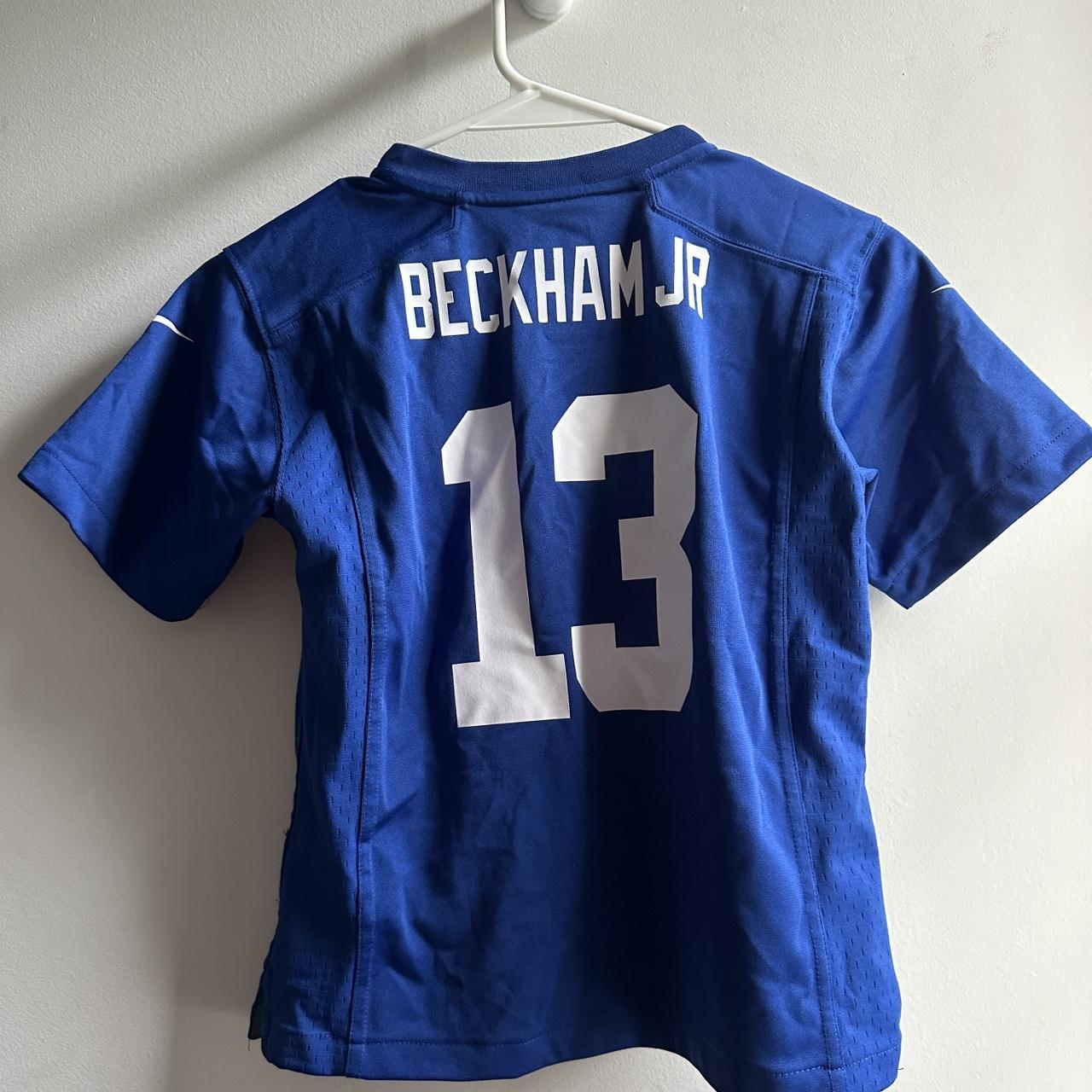 ODELL BECKHAM JR GIANTS JERSEY SIZE MEDIUM Excellent - Depop