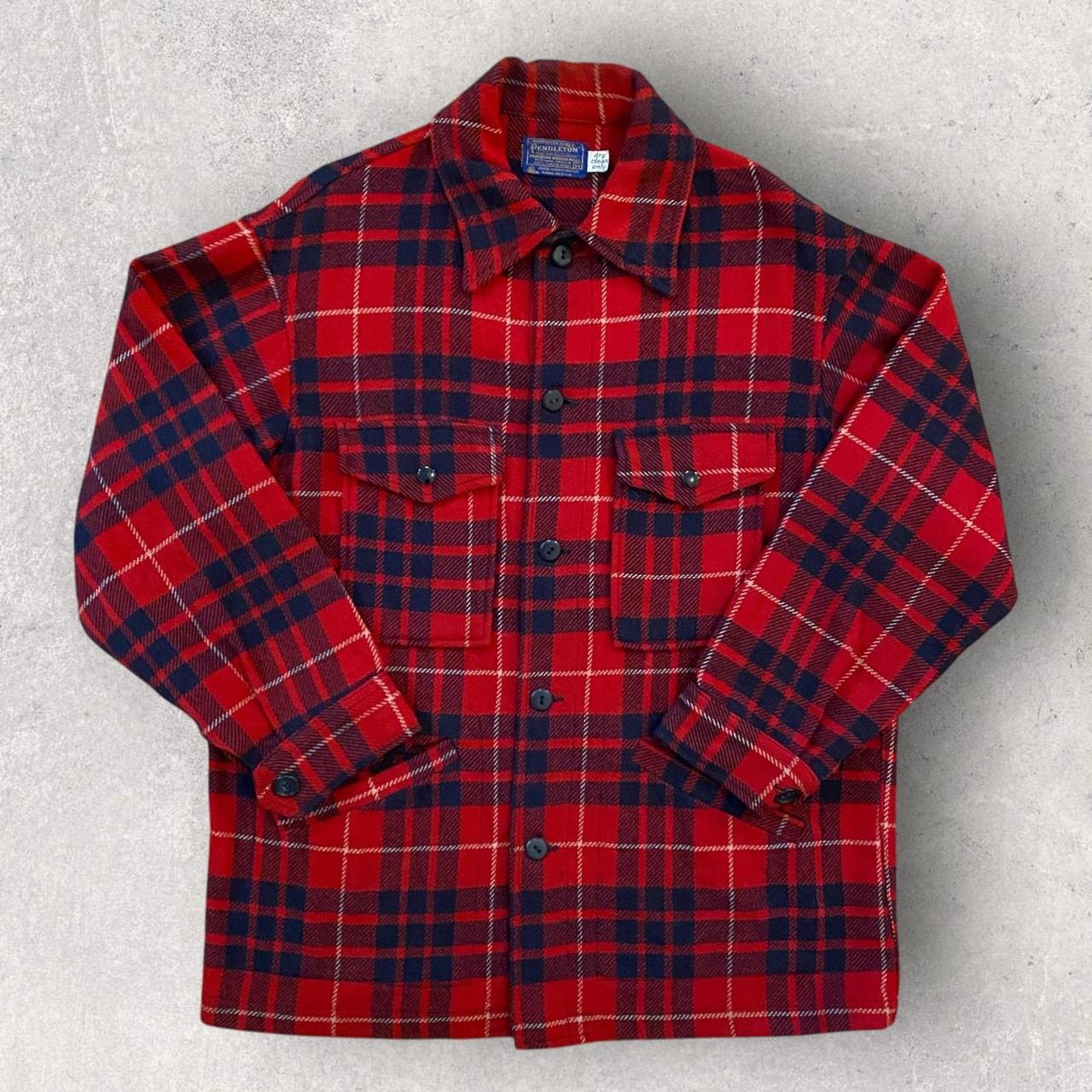 Pendleton Men's Lightweight Jacket - Red - M – Vi… - image 1