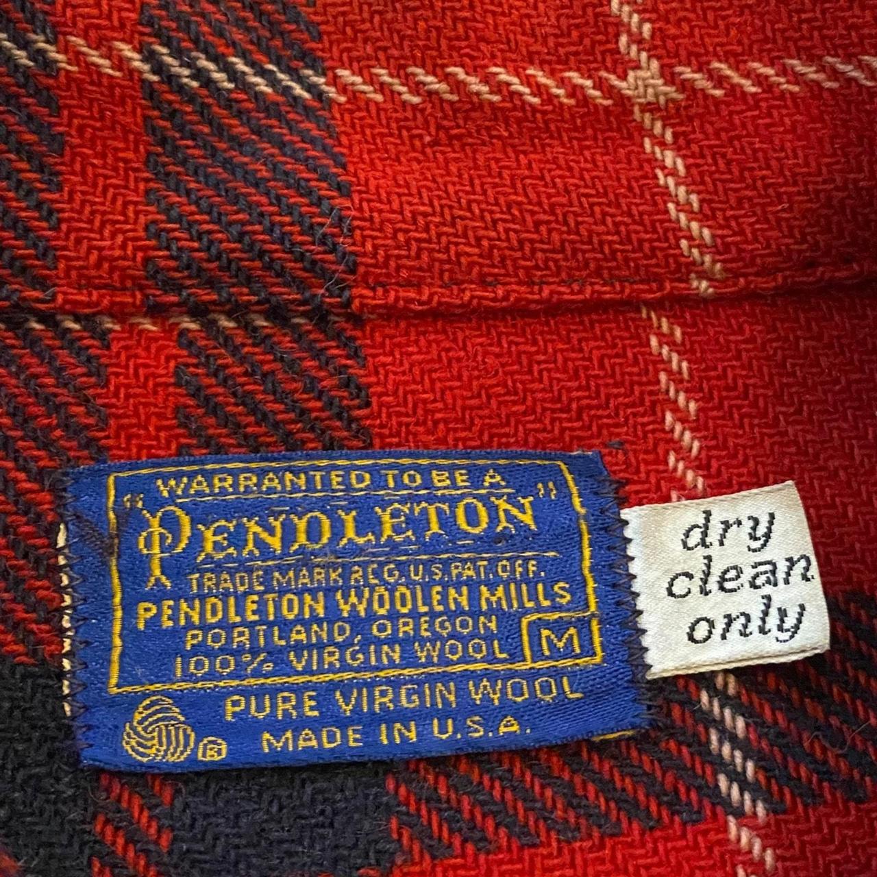 Pendleton Men's Lightweight Jacket - Red - M – Vi… - image 4