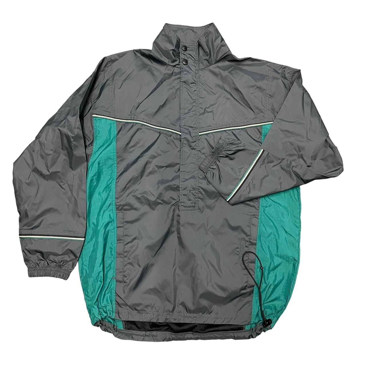 Vans cheap windbreaker green