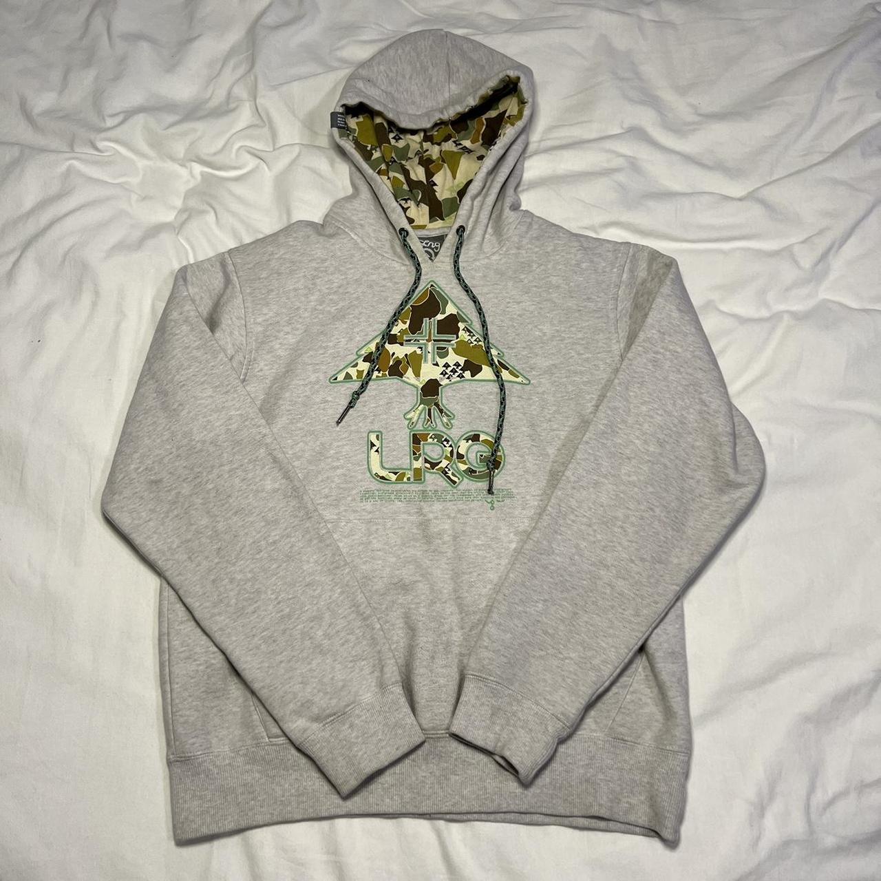 Lrg discount grey hoodie