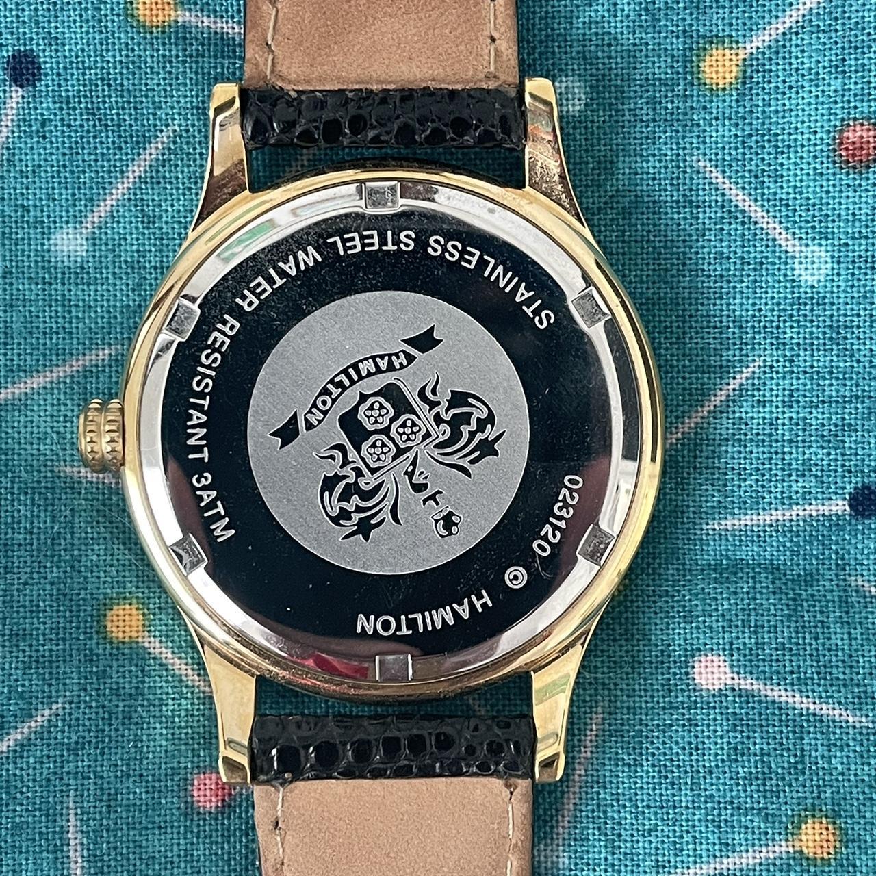 Hamilton Watch Company Men's Black and Gold Watch (2)