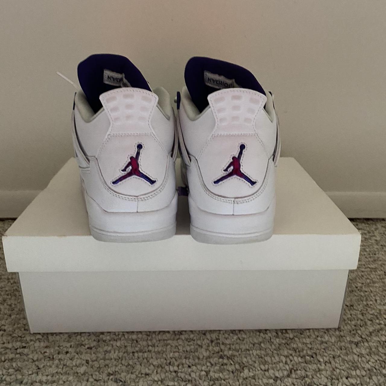 aj 4 purple metallic