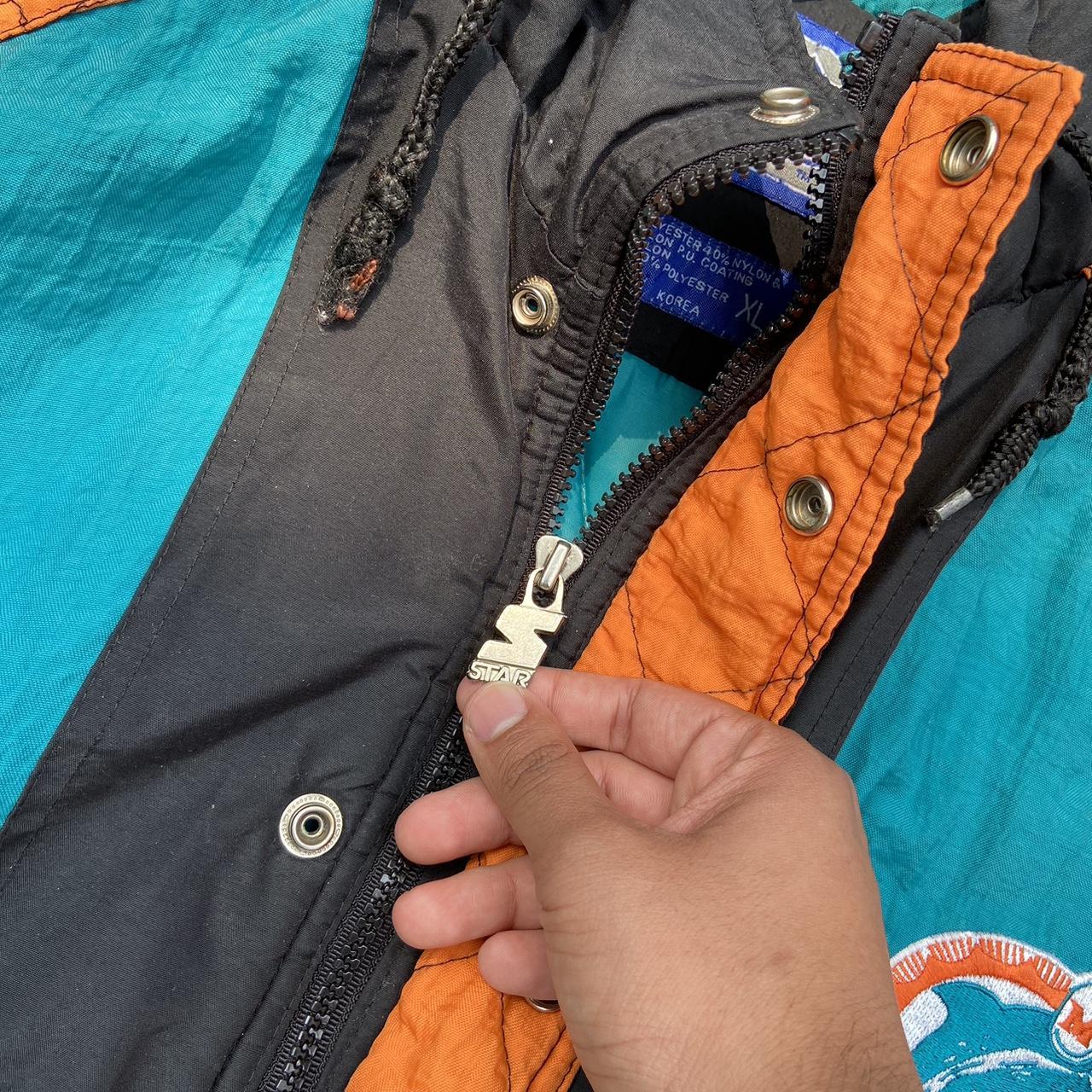 Miami Dolphins Vintage Starter Jacket - size L in - Depop