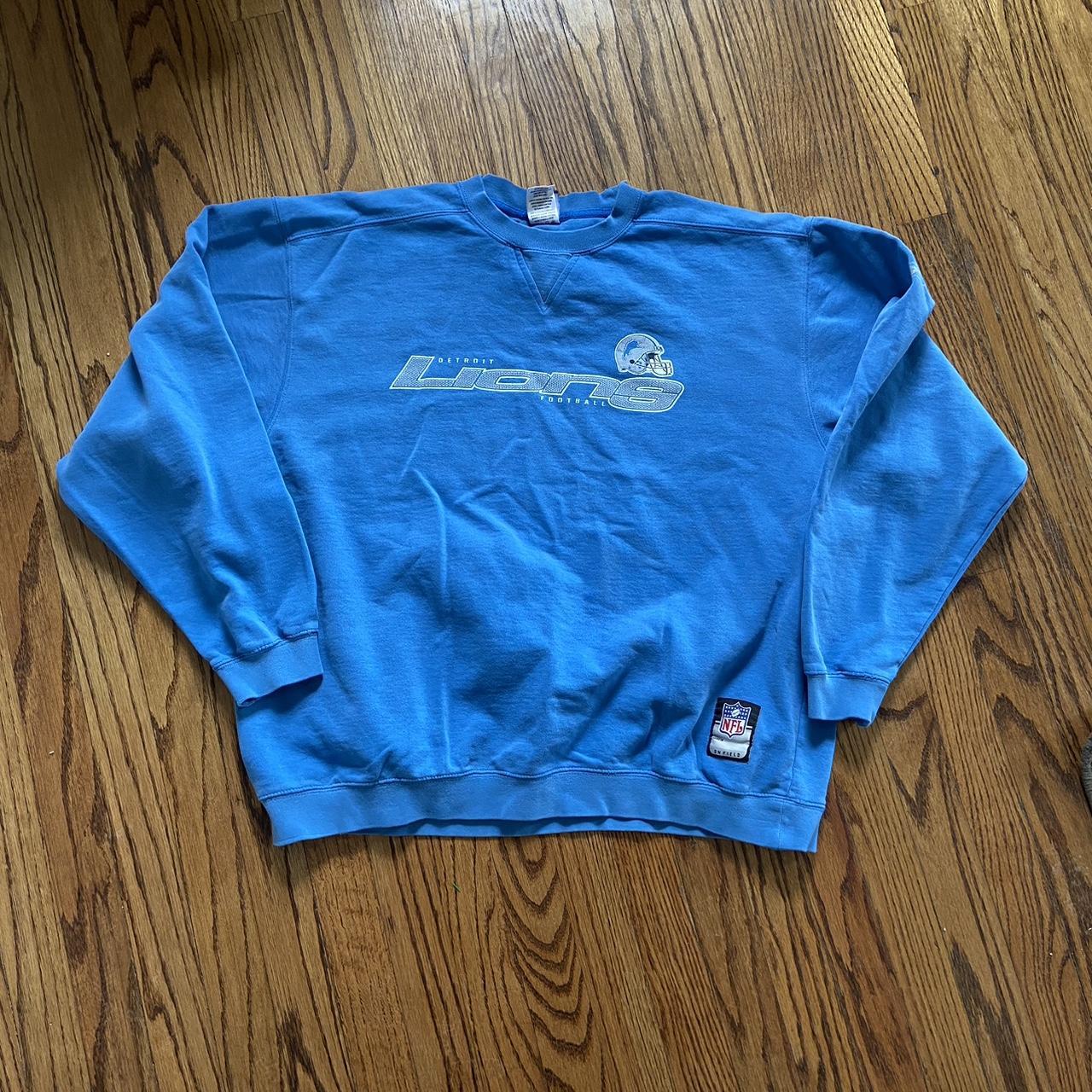 Vintage Detroit lions crewneck Size large #vintage - Depop