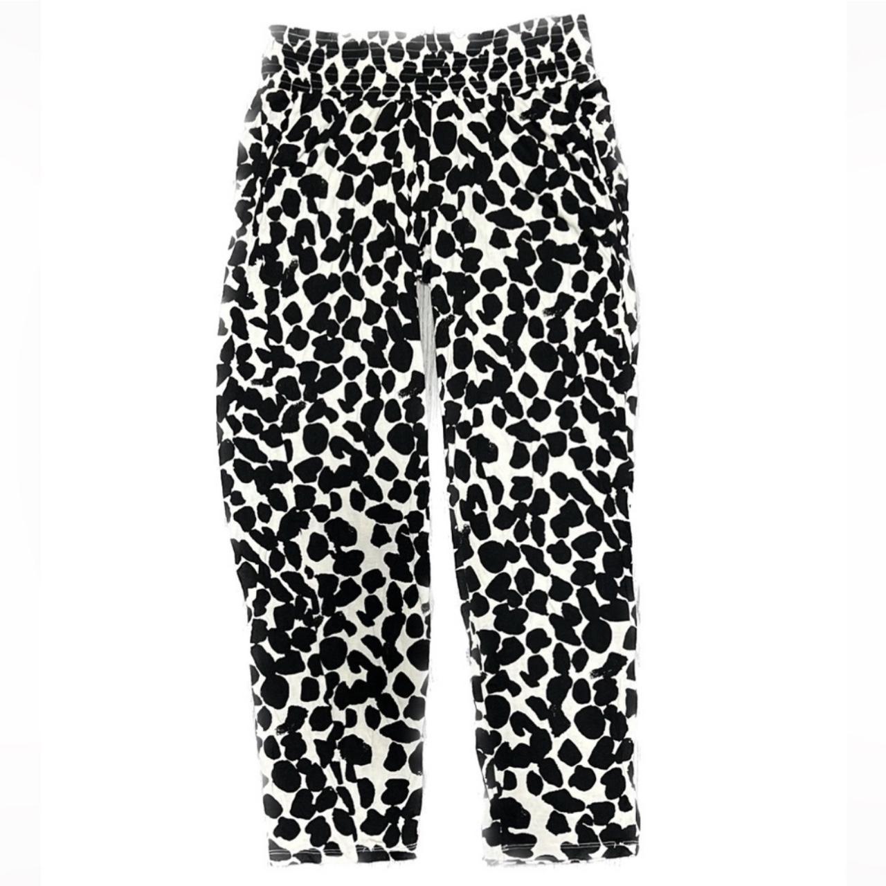 Leopard print outlet trousers h&m