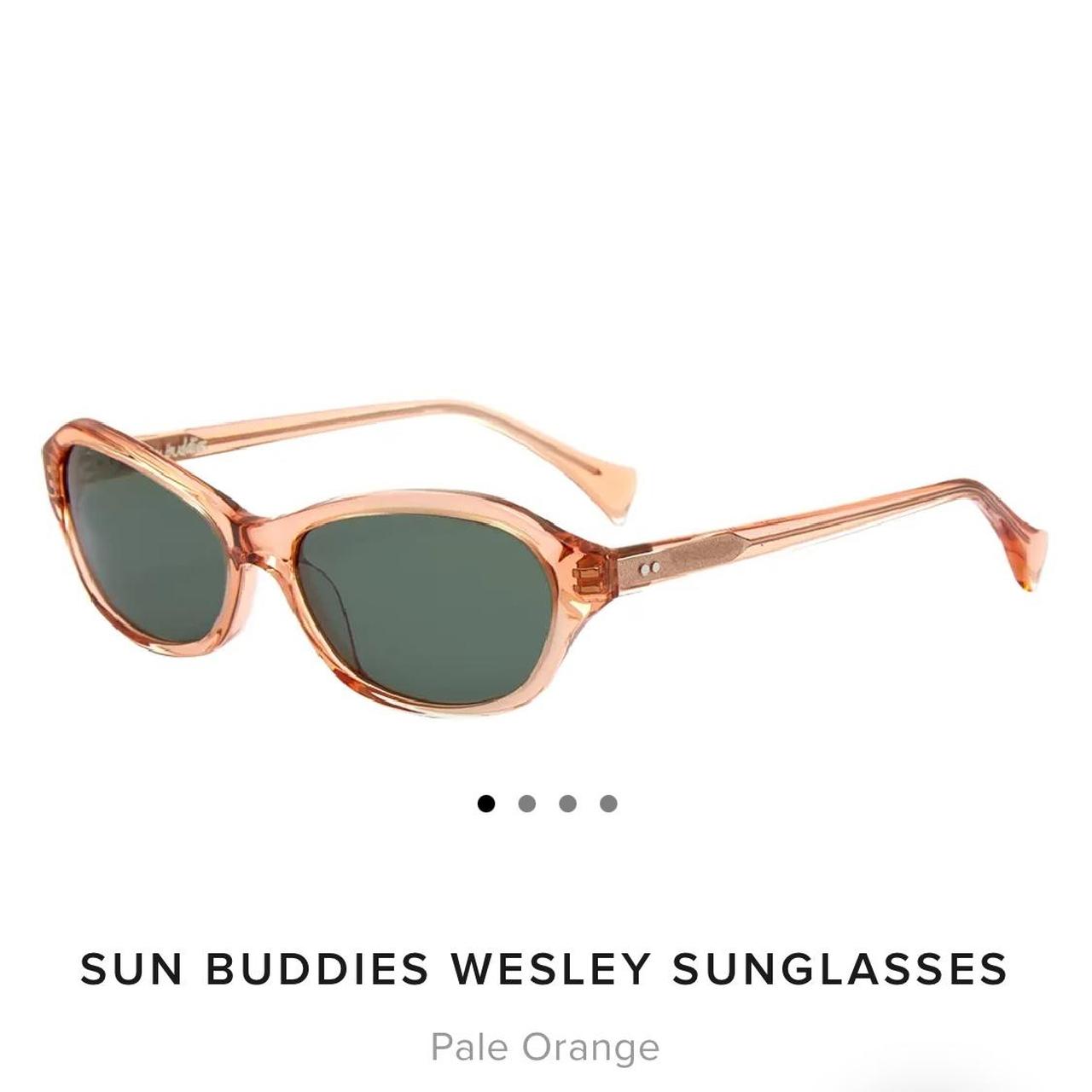 Great condition Sun Buddies Wesley glasses in pale | Depop