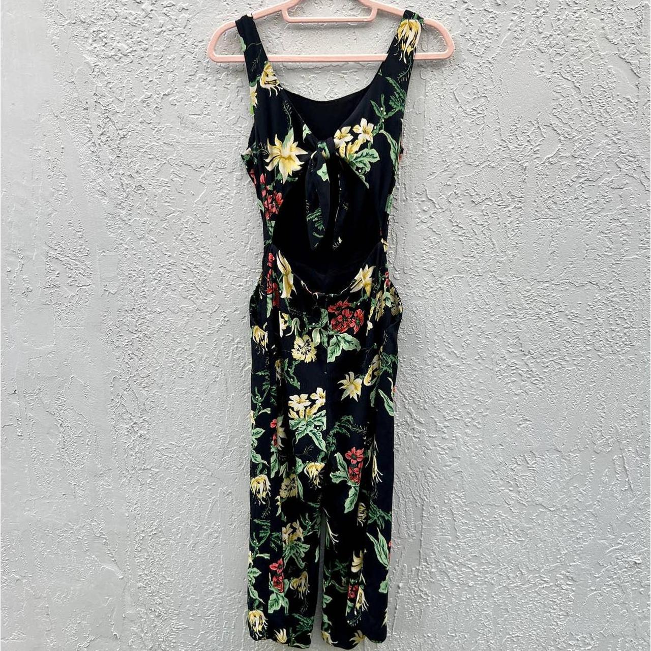 Aritzia online Wilfred Jumpsuit - Black / Floral