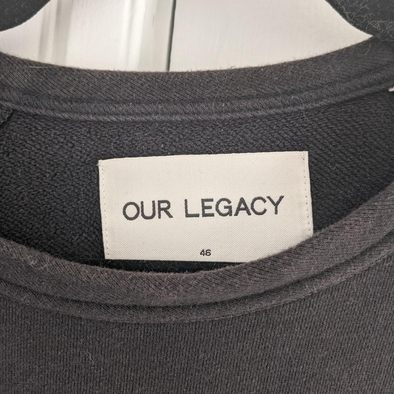 Our Legacy Men's Black Sweatshirt