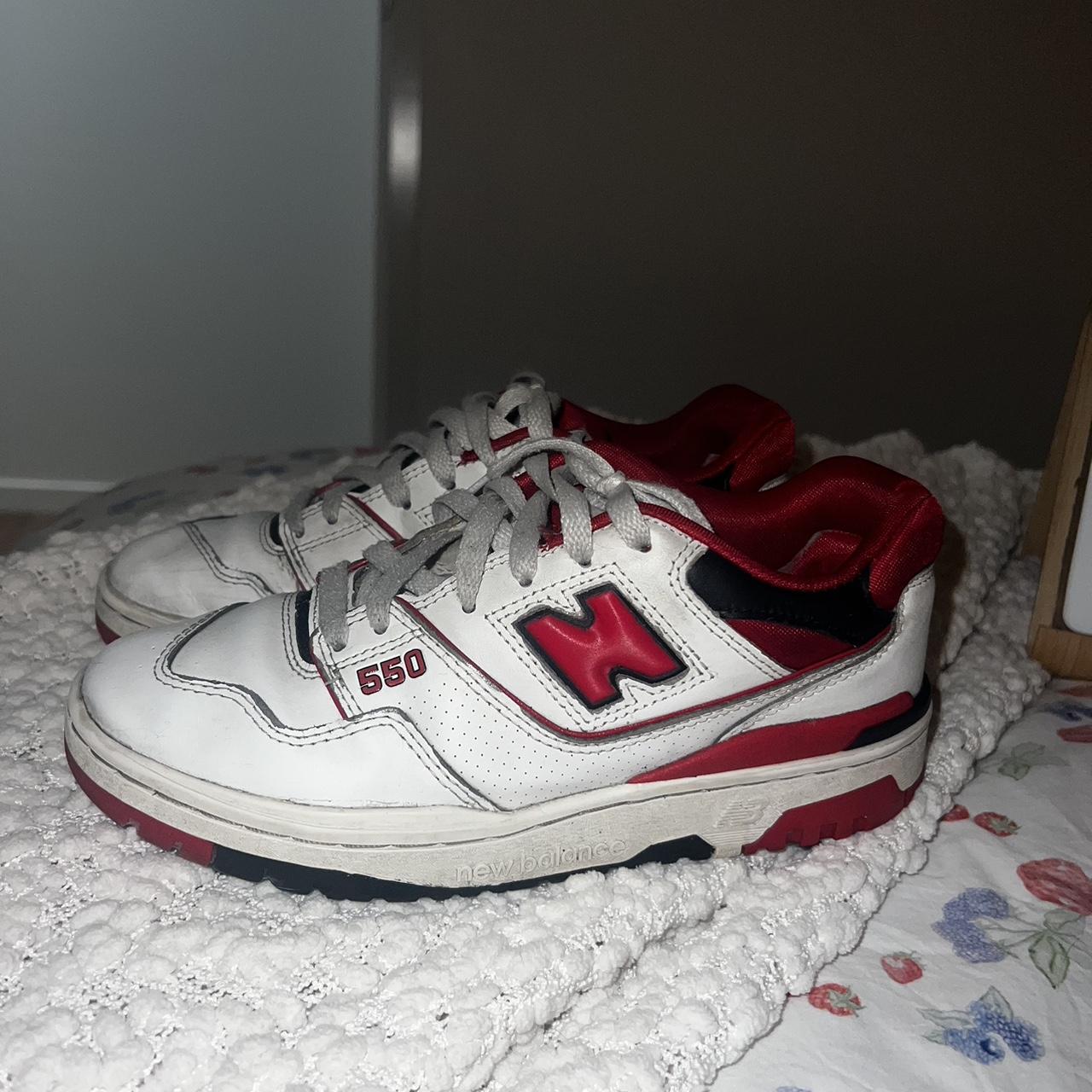 new balance 550s red