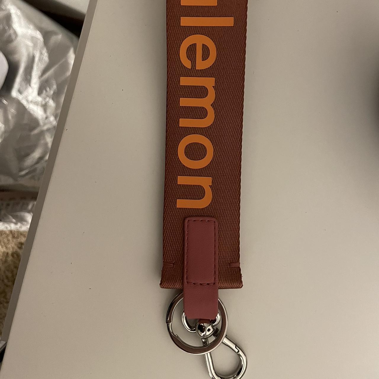 Lululemon Women's Burgundy and Orange Accessory Depop