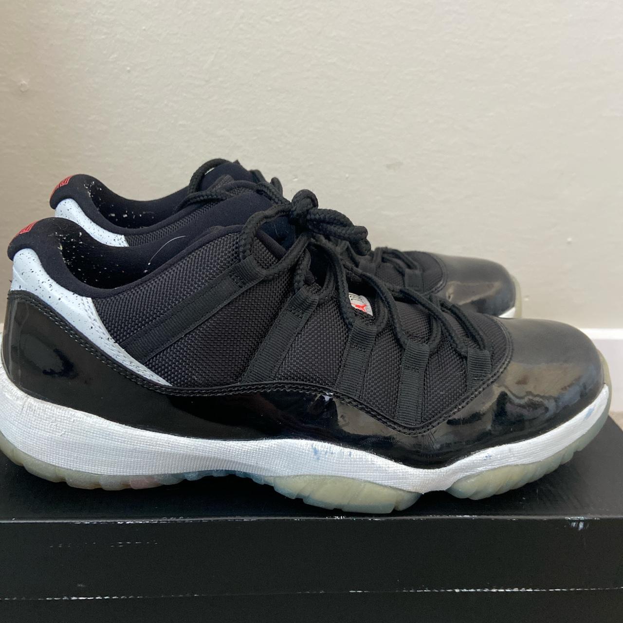 Jordan 11 Low Infrared Size 10.5. Has Ink Stains On - Depop