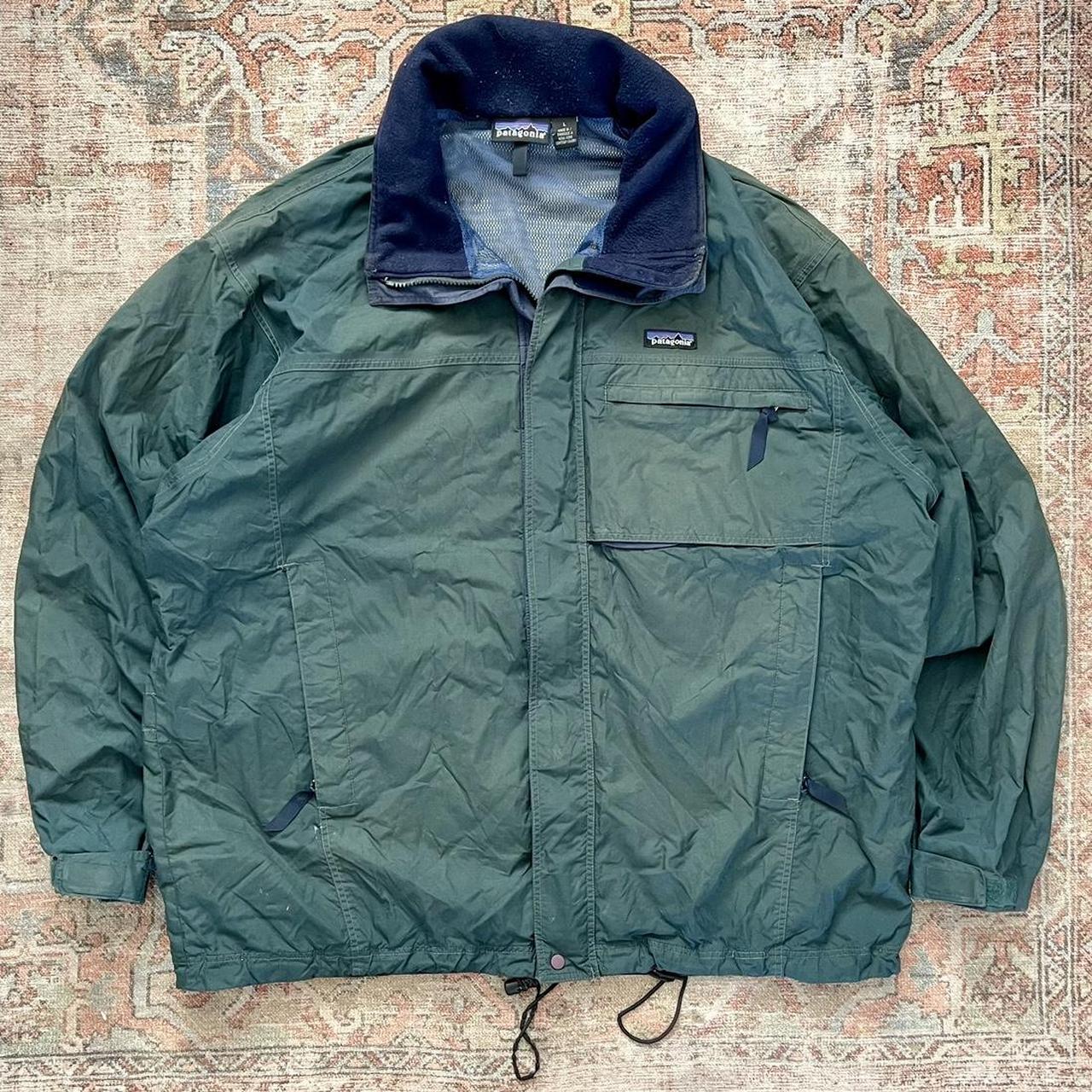 Vintage 90s Vintage Patagonia Jacket Forest Green... - Depop