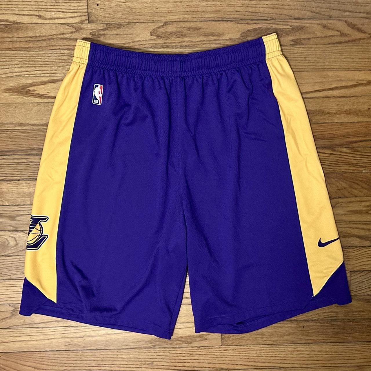 Purple and yellow nike shorts online