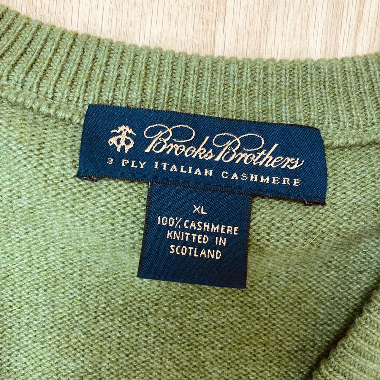 豊富な通販サイト Brooks Brothers Cashmere Sweater XL - トップス