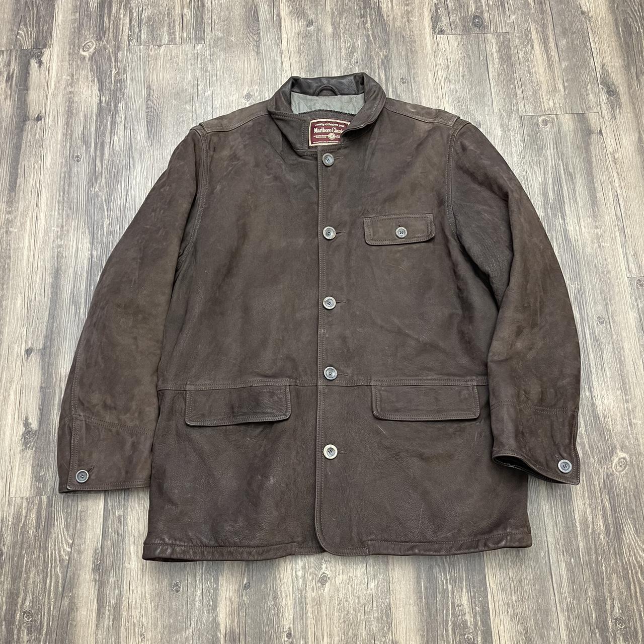 Marlboro Men's Brown Jacket | Depop