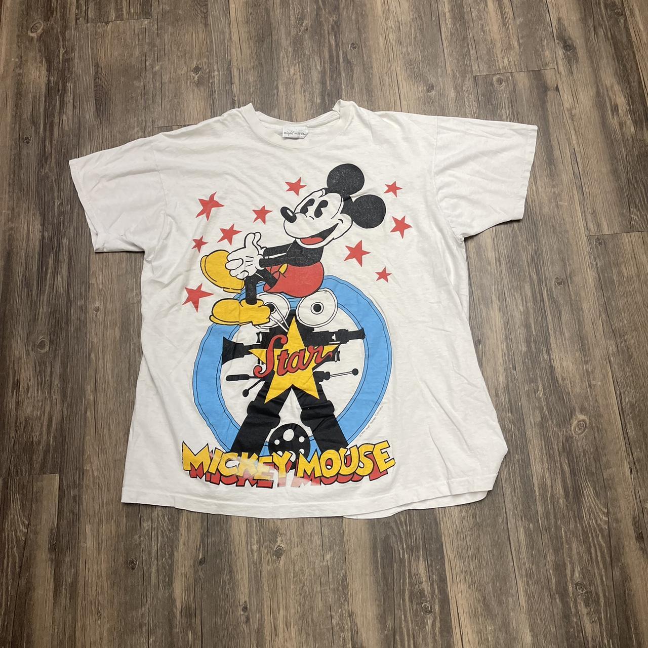 Mickey Unlimited Men's White Shirt | Depop