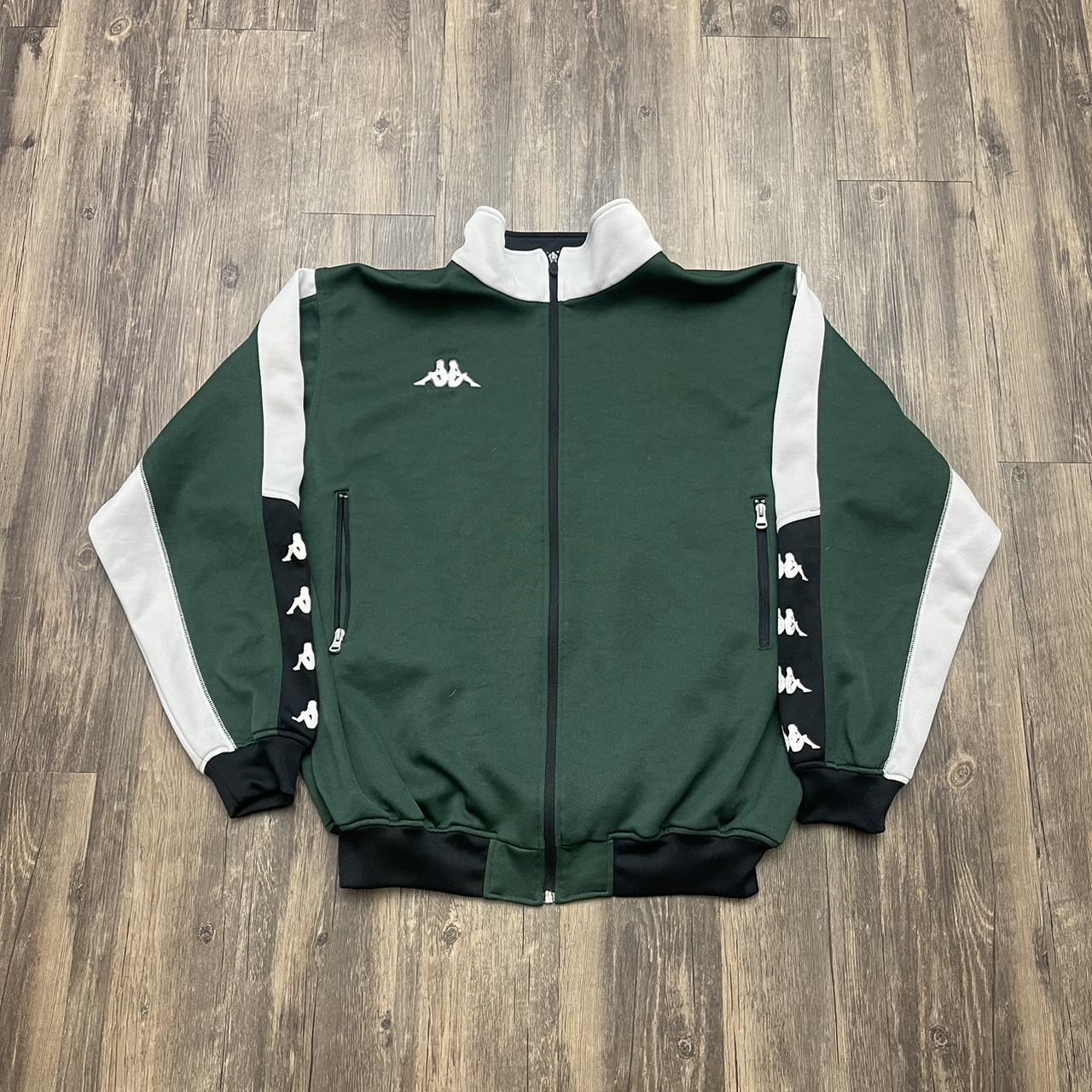 Kappa Men's Green Jacket | Depop