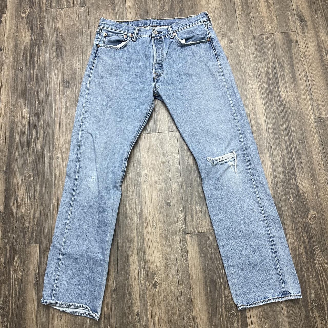 Levi's Men's Blue Jeans | Depop