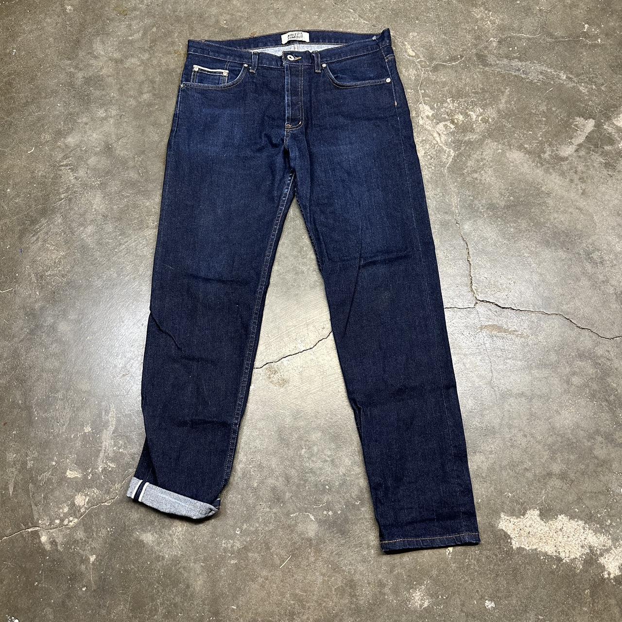 Naked & Famous Selvedge Jeans Easy Guy Size 34x32... Depop