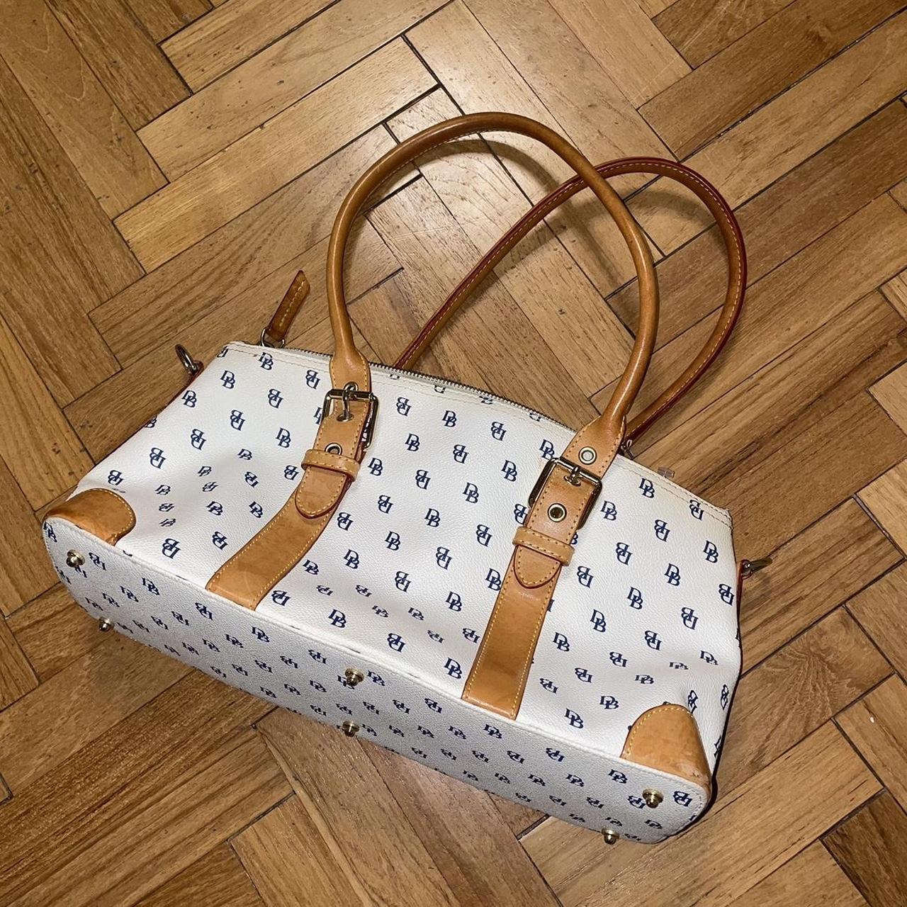 Dooney & Bourke Signature Vintage Brown Patterned - Depop