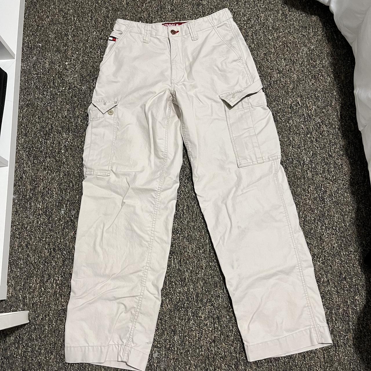 Tommy Hilfiger baggy cargo pants, mens size 29 and... Depop