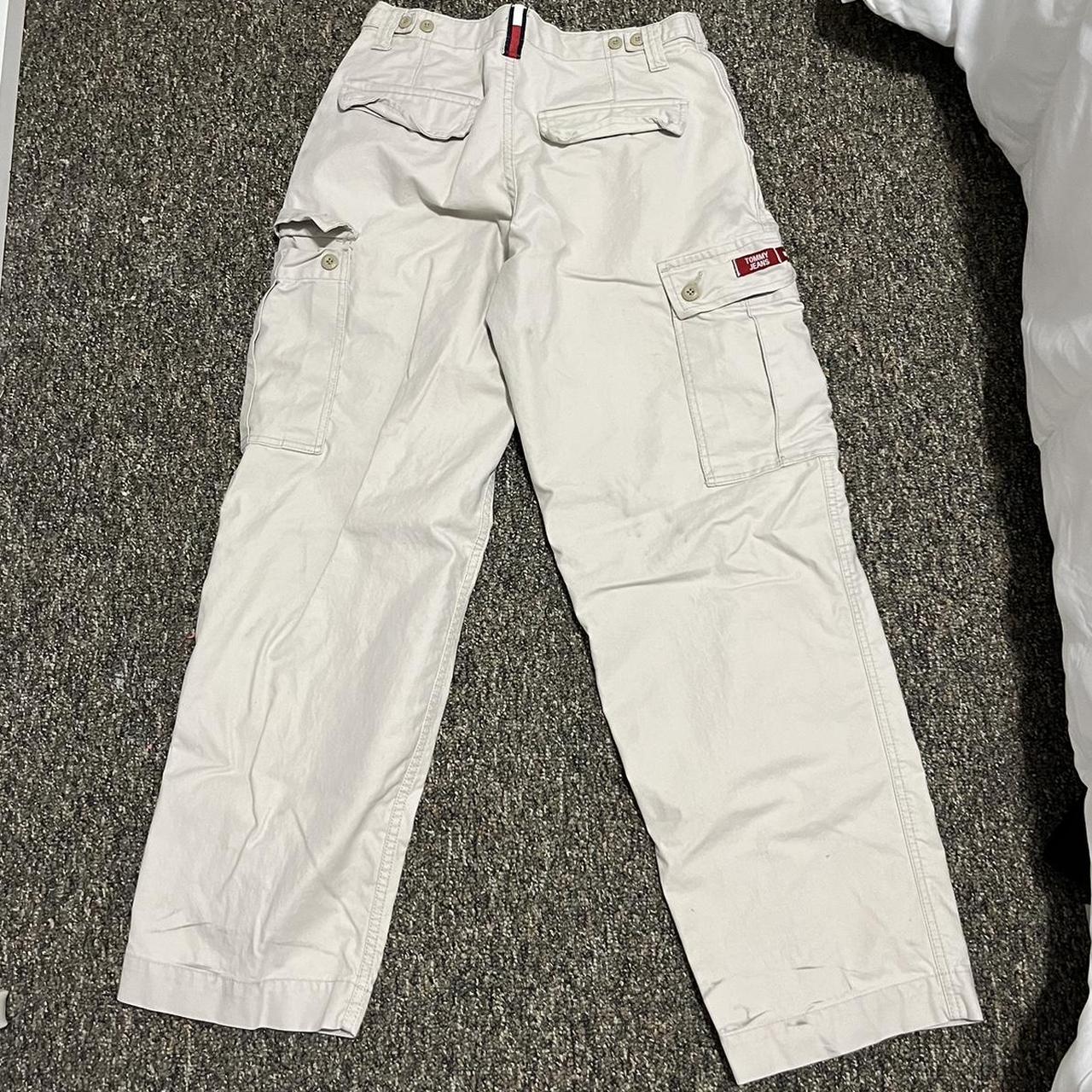 Tommy Hilfiger baggy cargo pants, mens size 29 and... Depop