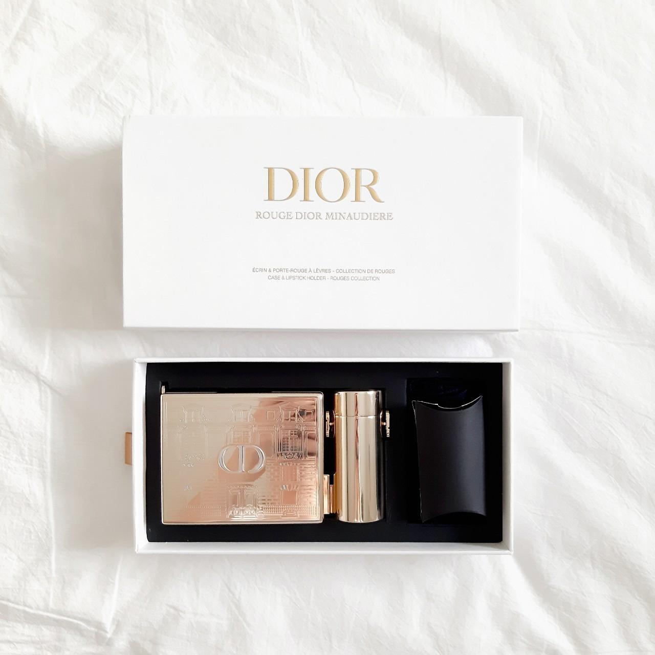 Dior holiday gift retailer set 2021-ROUGE DIOR MINAUDIERE