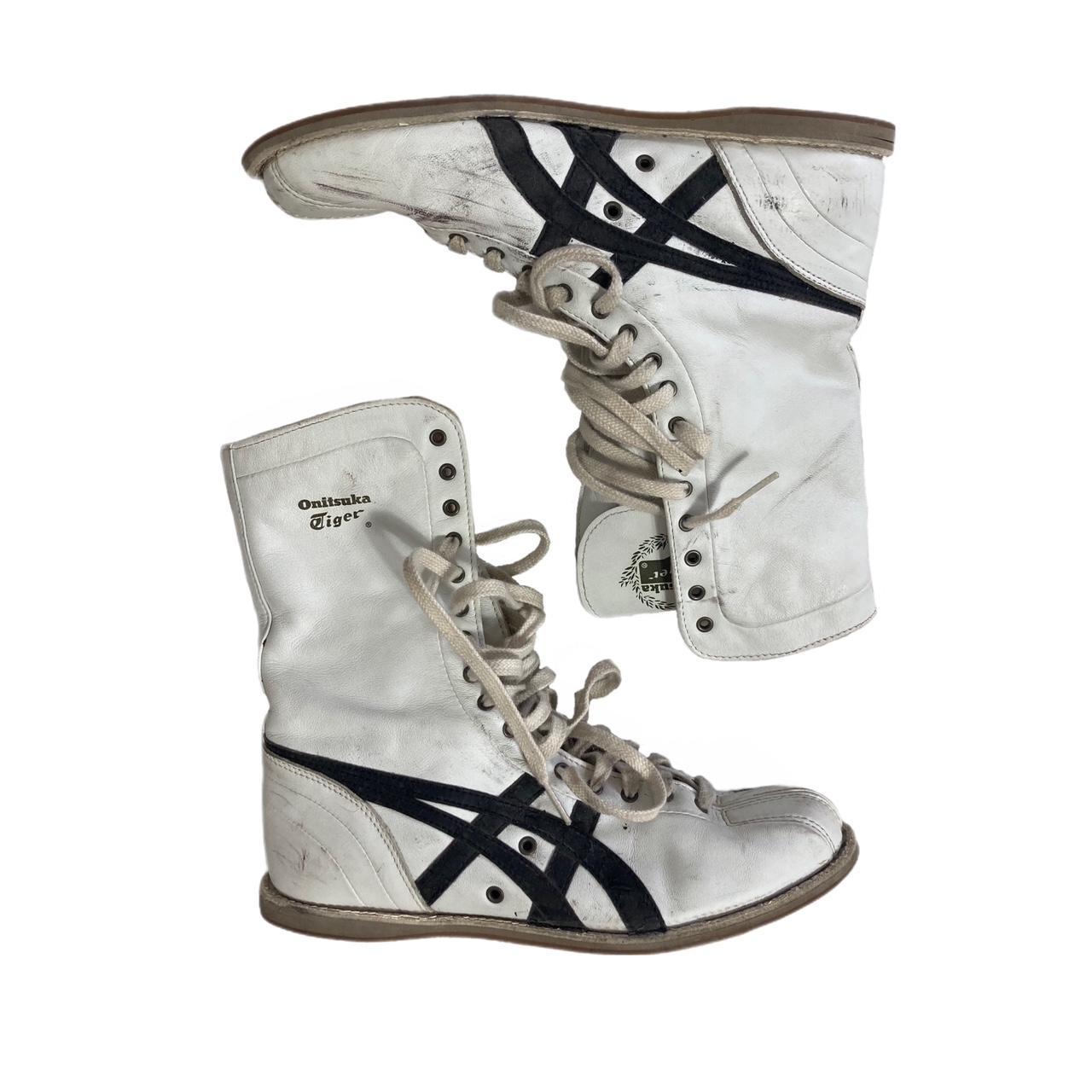 Vintage ASICS Boxing shoes Size 8 Mens... Depop