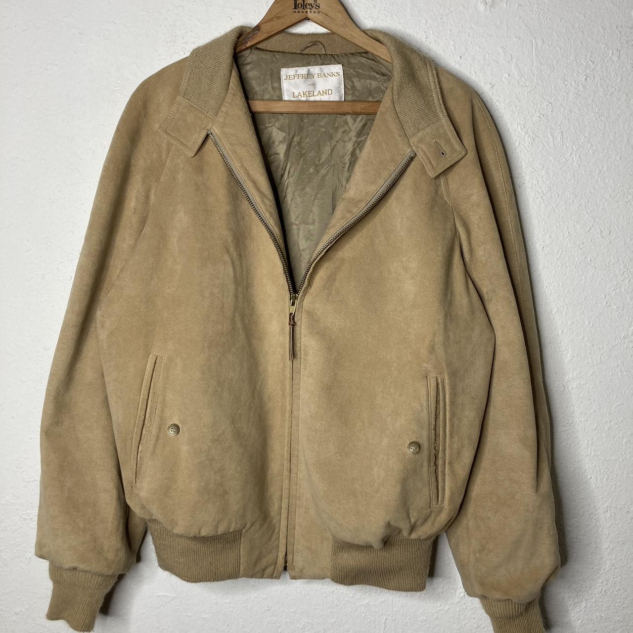 Vintage Lakeland Suede Leather Bomber Jacket Good... - Depop