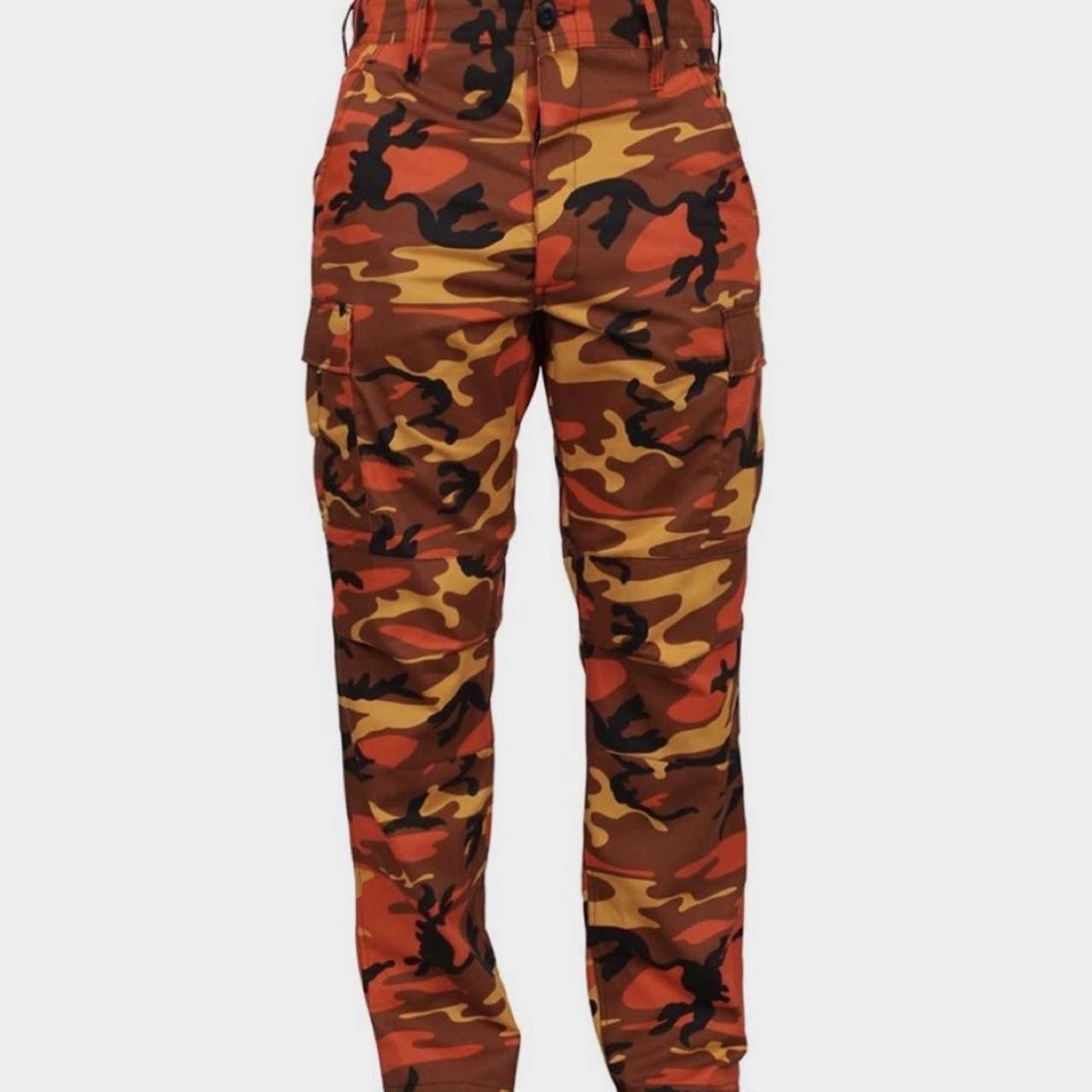 Zumiez/Rothco camo pants women's size xs or Depop