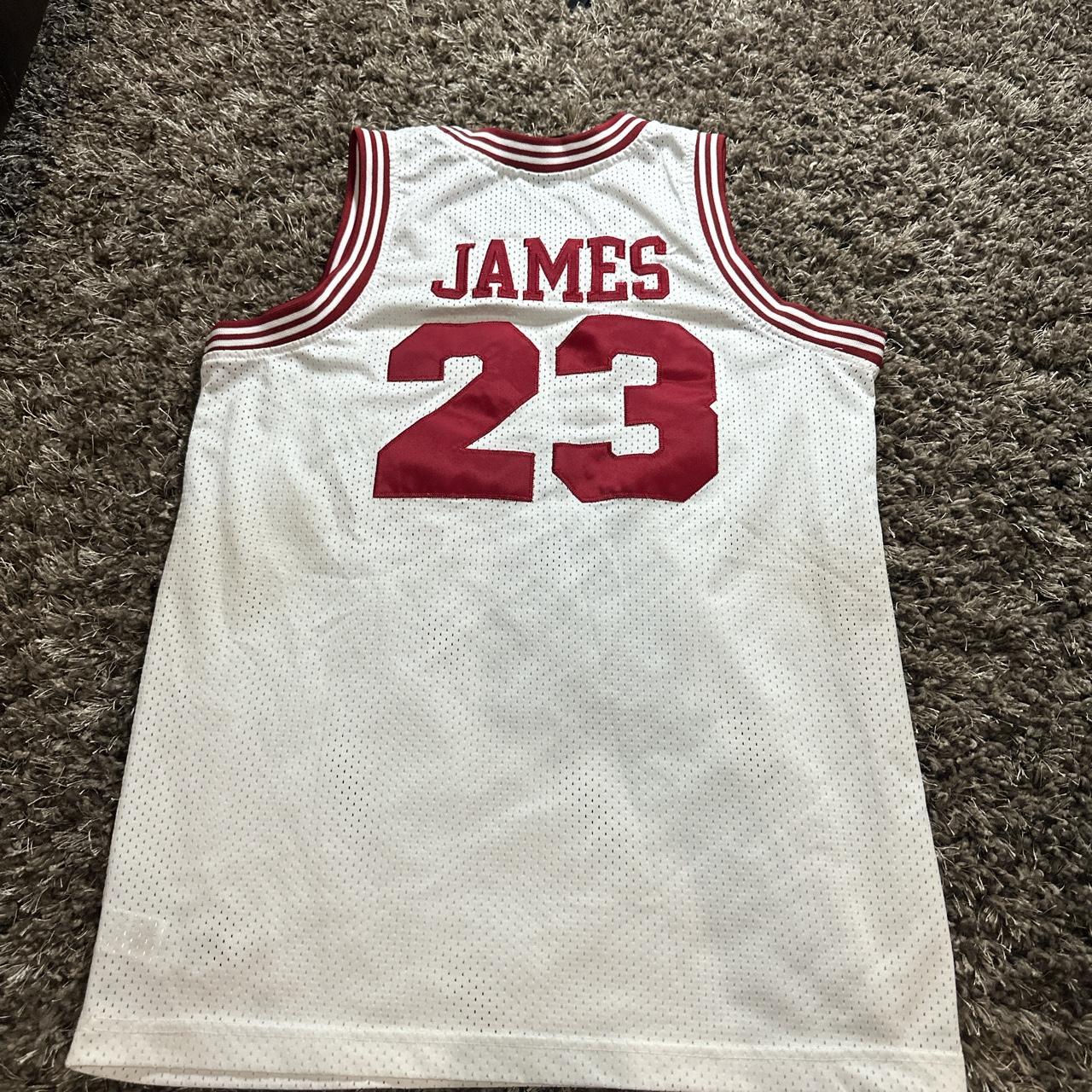 Lebron James Cleveland Cavaliers Throwback Nike... - Depop