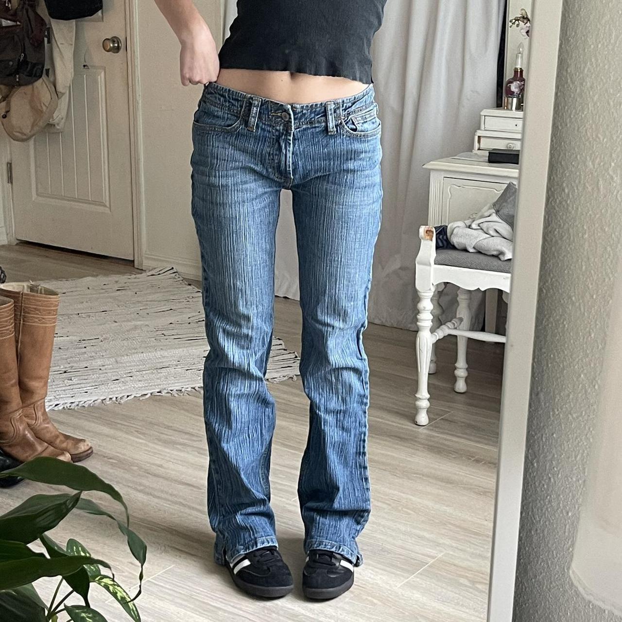 Brandy Melville Women's Blue Jeans Depop