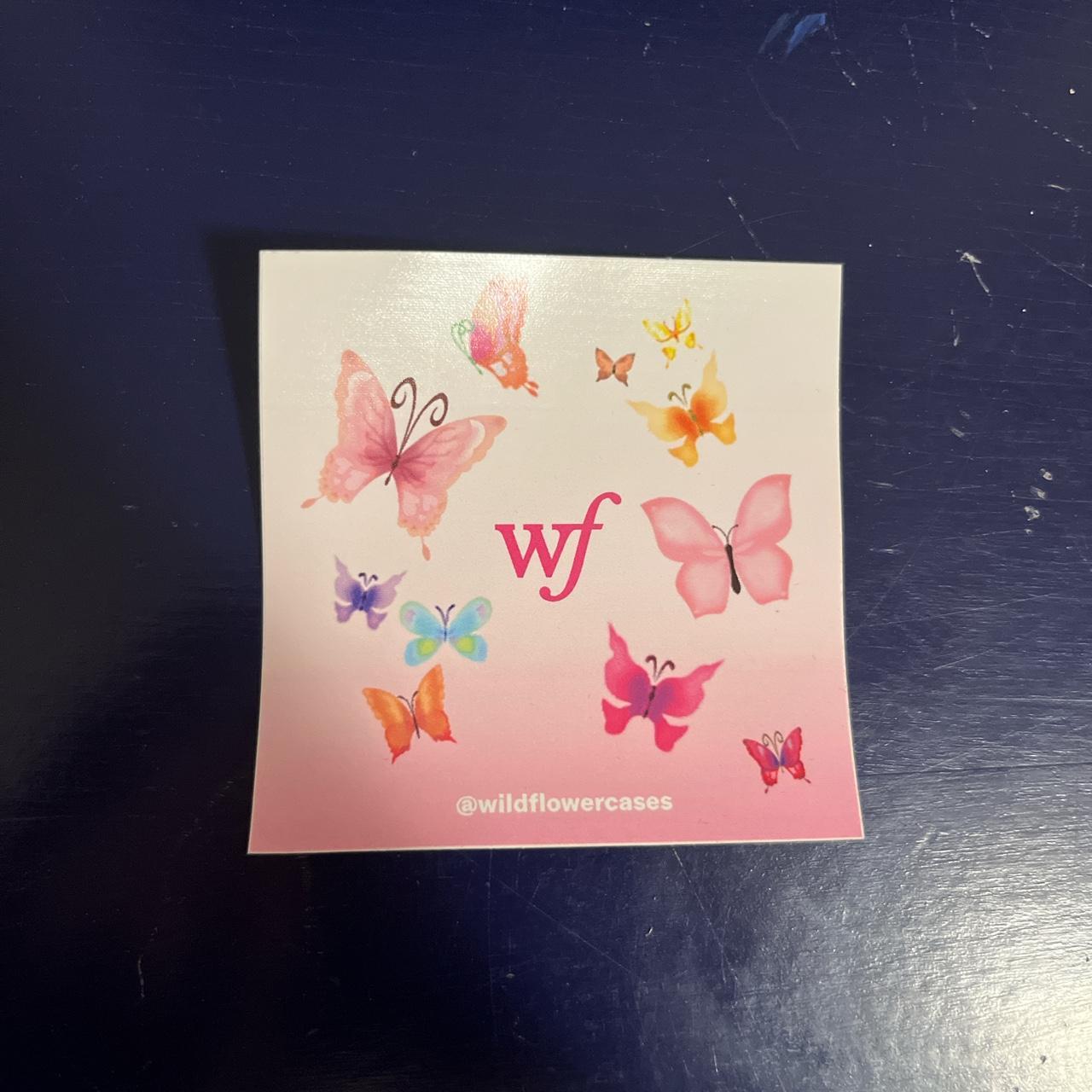 wildflower case sticker free shipping