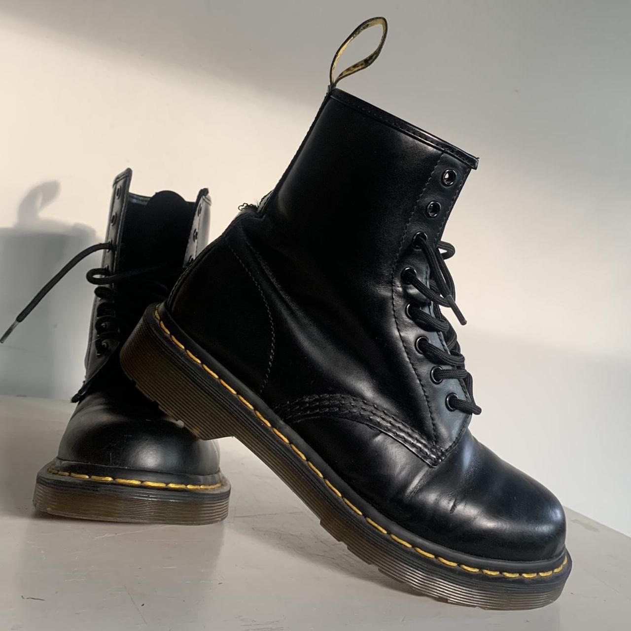 Dr martens 1460 smooth black outlet 38