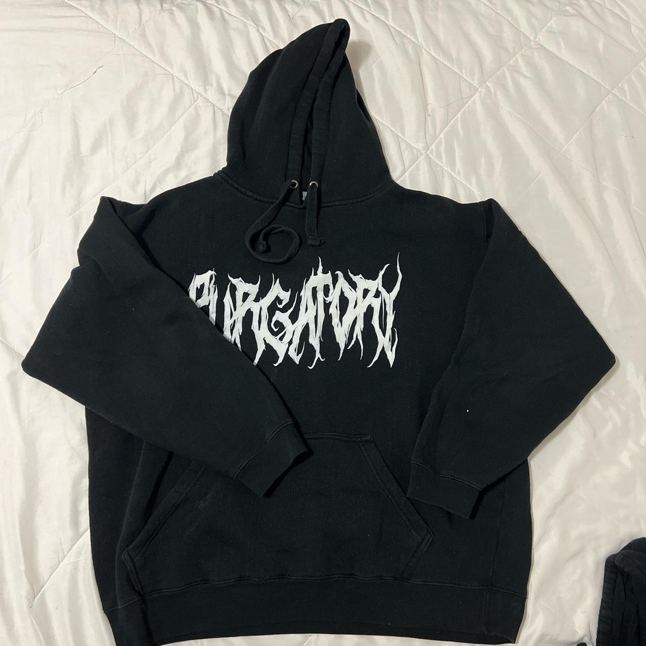black purgatory hoodie - Depop