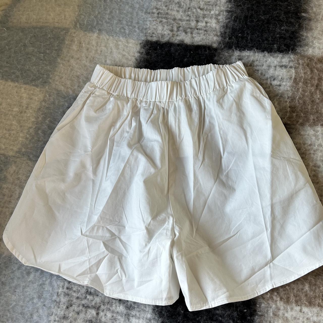 Women's White Shorts | Depop