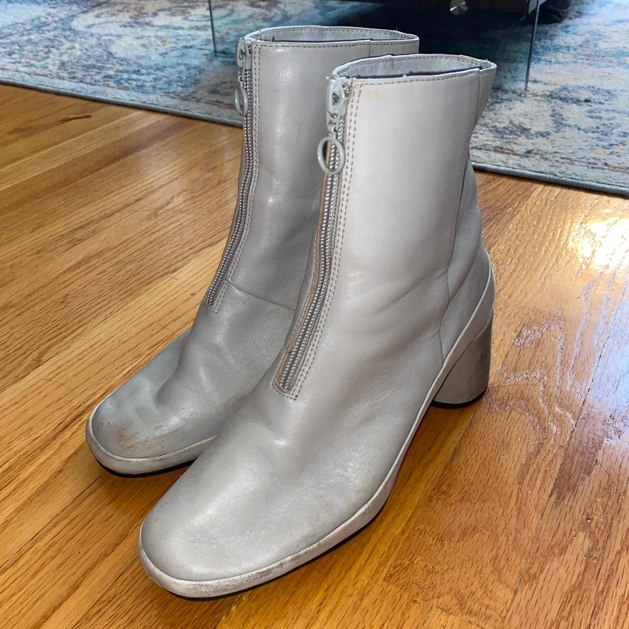 Camper Ladies Leather Boot Gray 2024 39