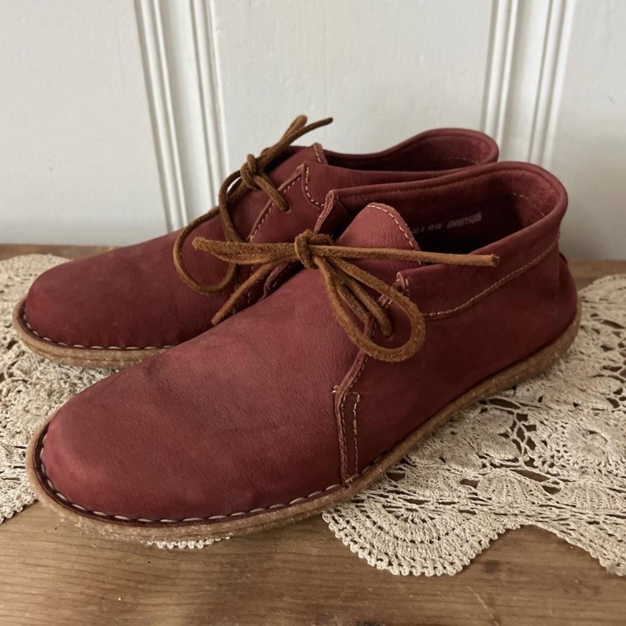 Born burgundy booties best sale