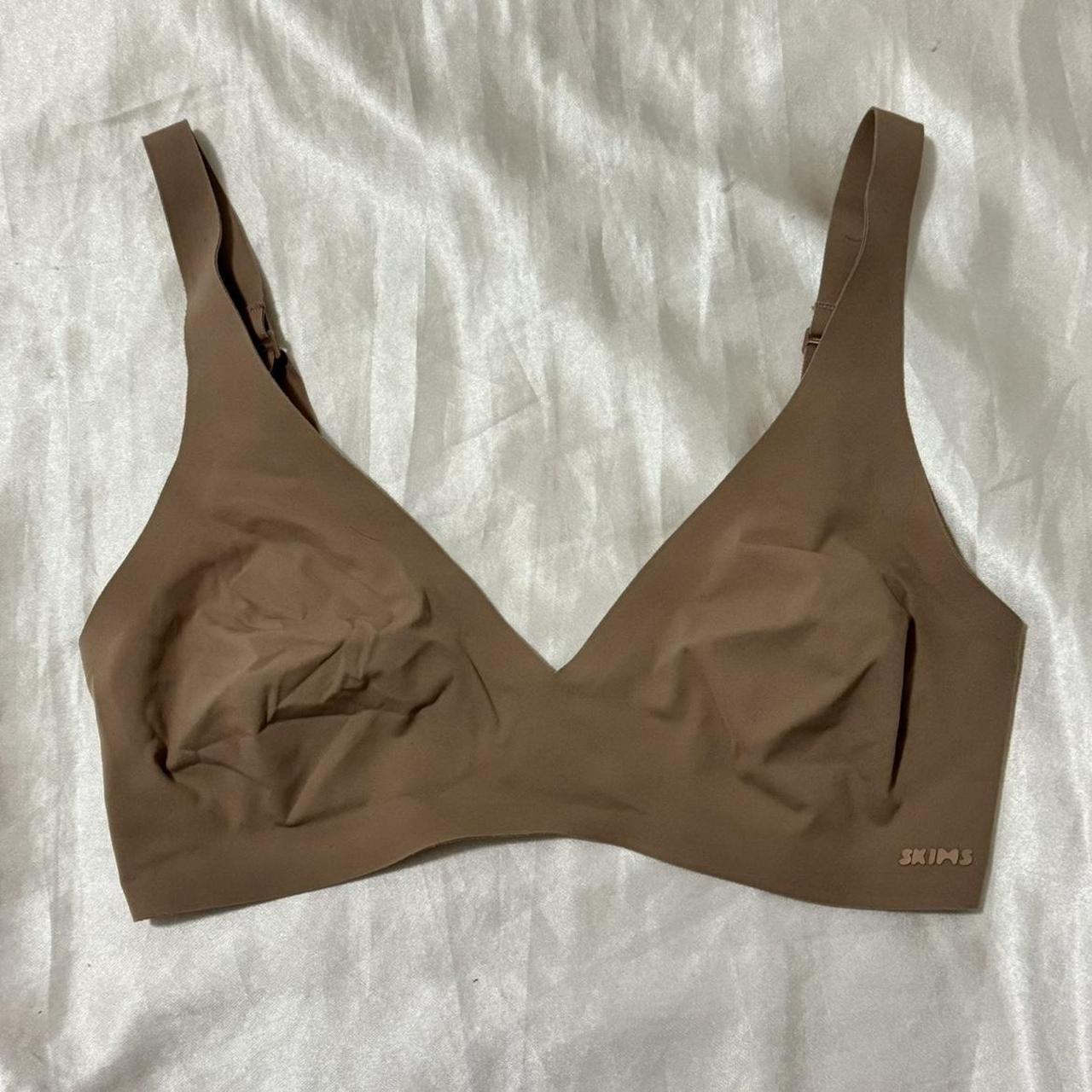 Skims Naked Plunge Bra Size XS I think the color is... - Depop