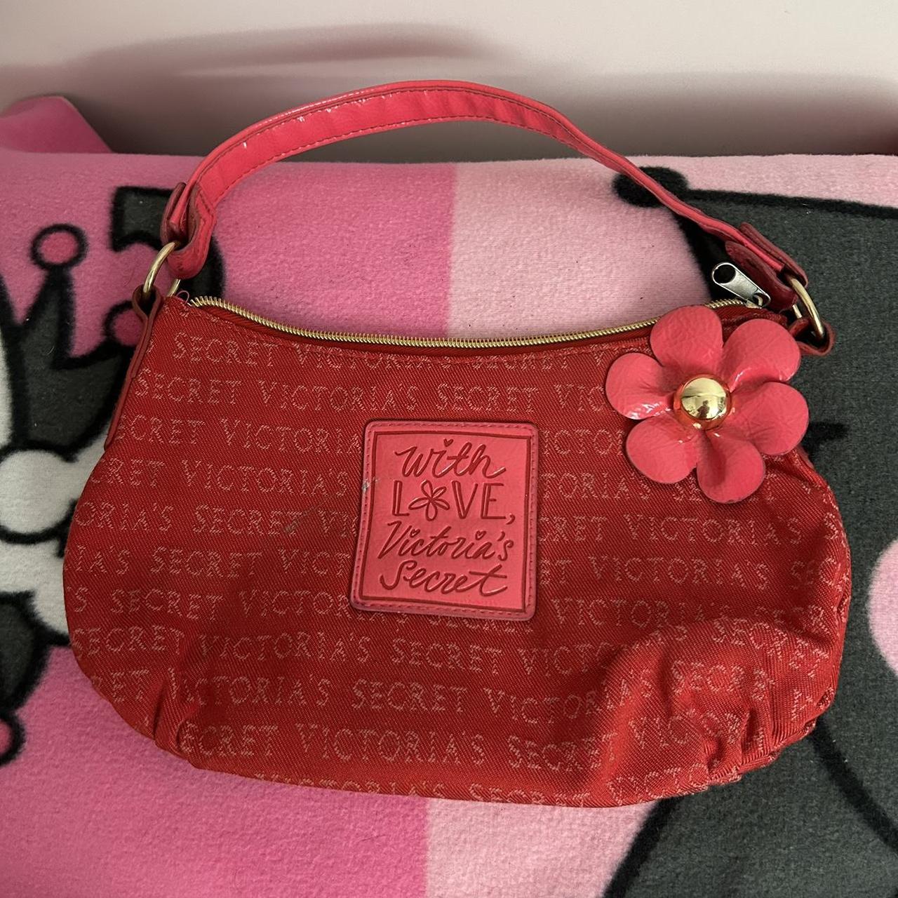 pink victoria secret sling bag