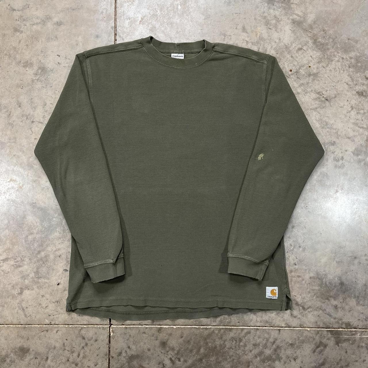 Carhartt Men's Green T-shirt | Depop