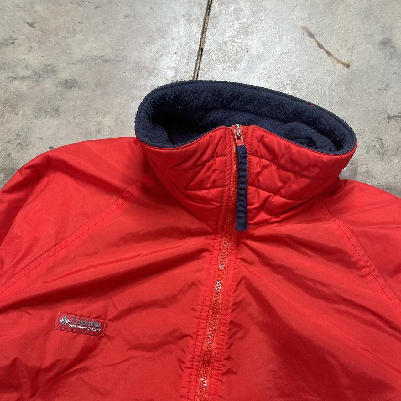 Columbia Sportswear Men's Red Jacket | Depop