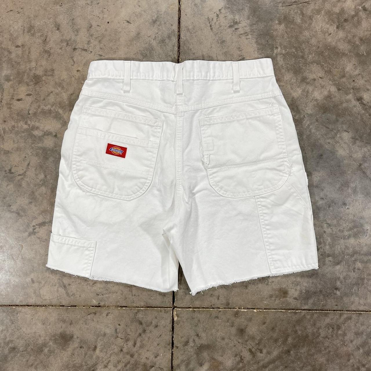 Mens white dickies store shorts