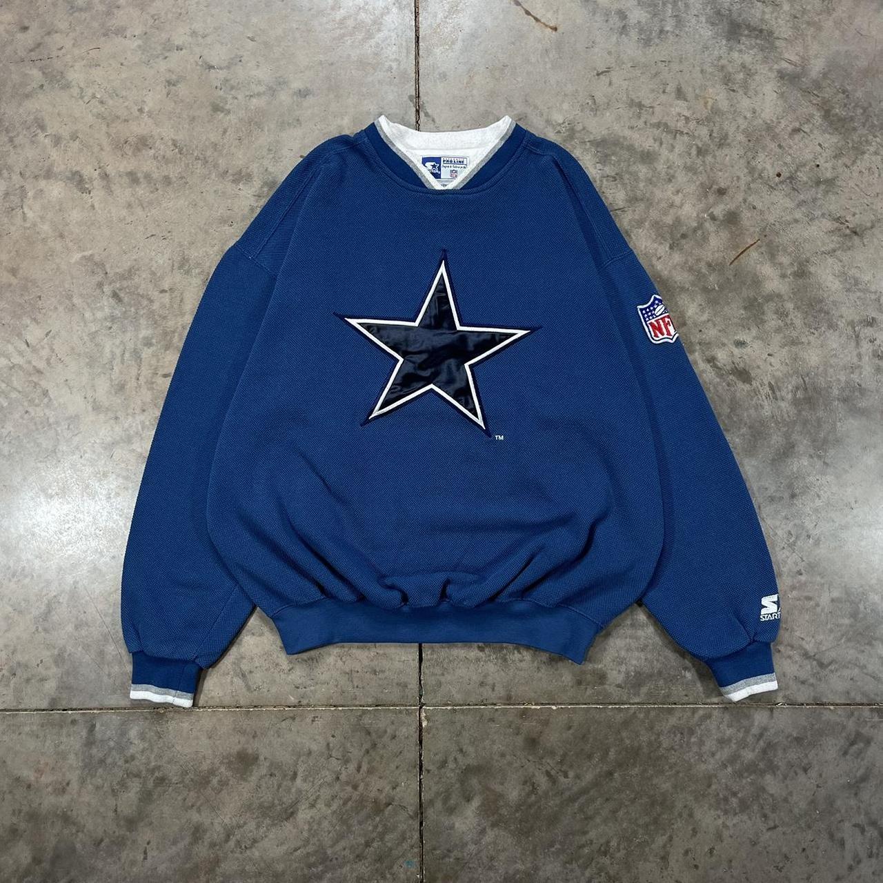 Dallas Cowboys Vintage 90s Starter Sweatshirt NFL - Depop