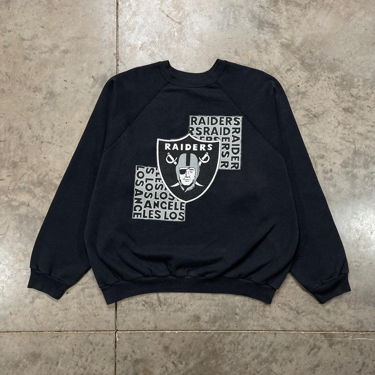 XL Oakland Raiders Starter Hoodie Good condition. - Depop