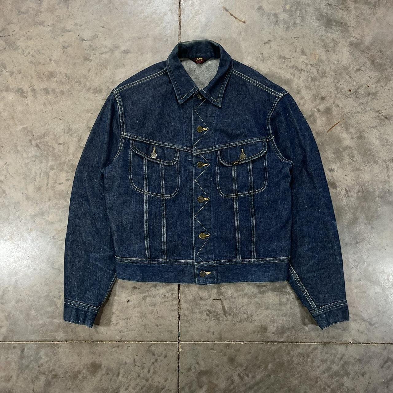 Vintage Lee 101-J Denim Jacket Vintage Lee 101-J... - Depop