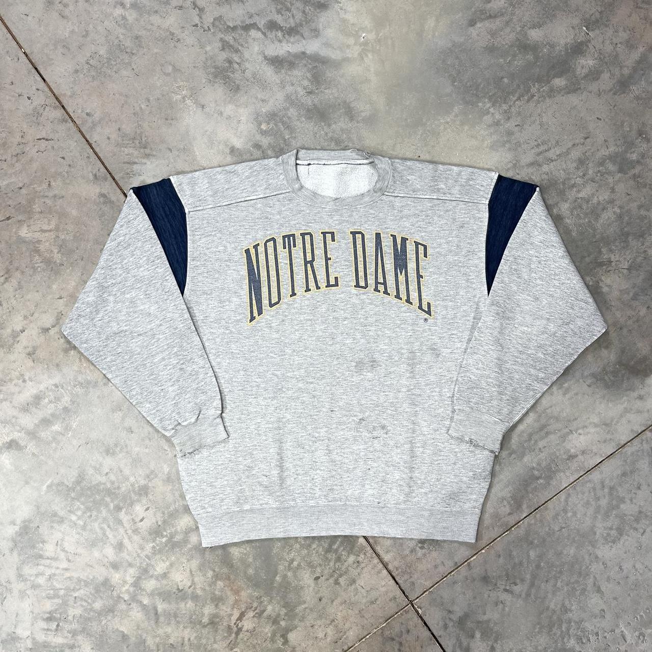 Notre dame cropped on sale sweatshirt